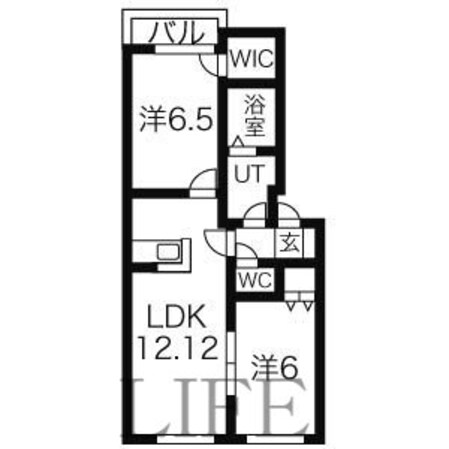 フォレスタ北野の物件間取画像